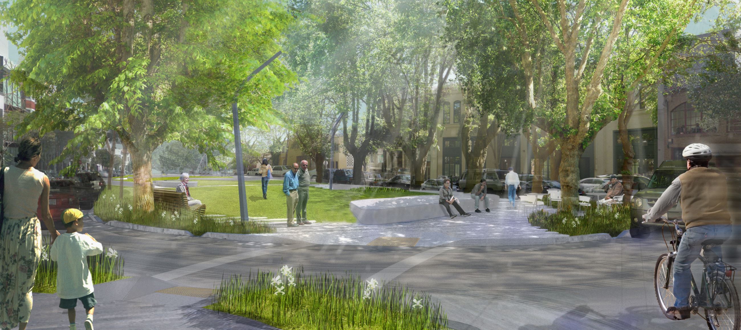 South Park Rendering of the Entry