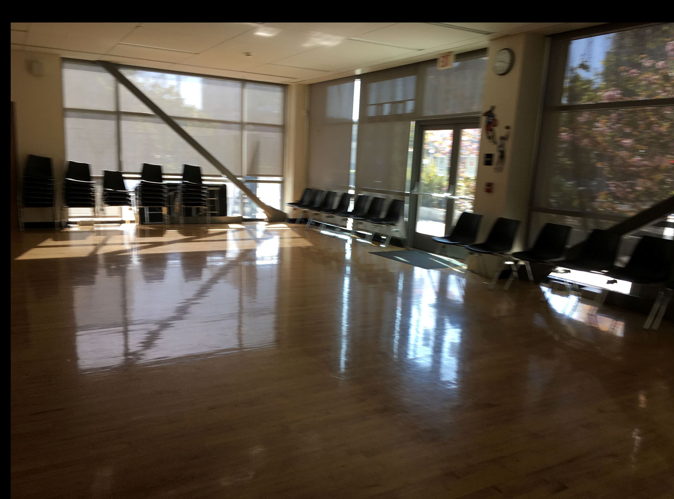 Hamilton Recreation Center MP-1 view towards windows