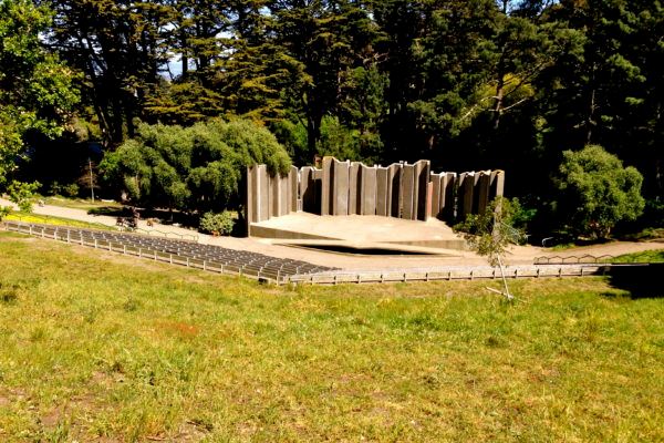 Welcome to Jerry Garcia Amphitheatre in John McLaren Park