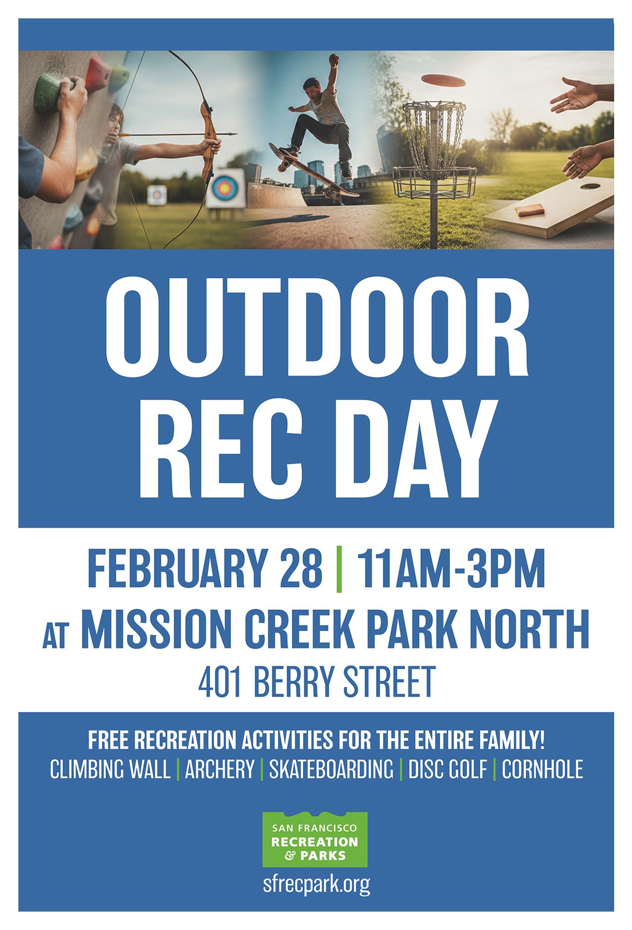 Outdoor Rec Day Flyer February 28, 2026