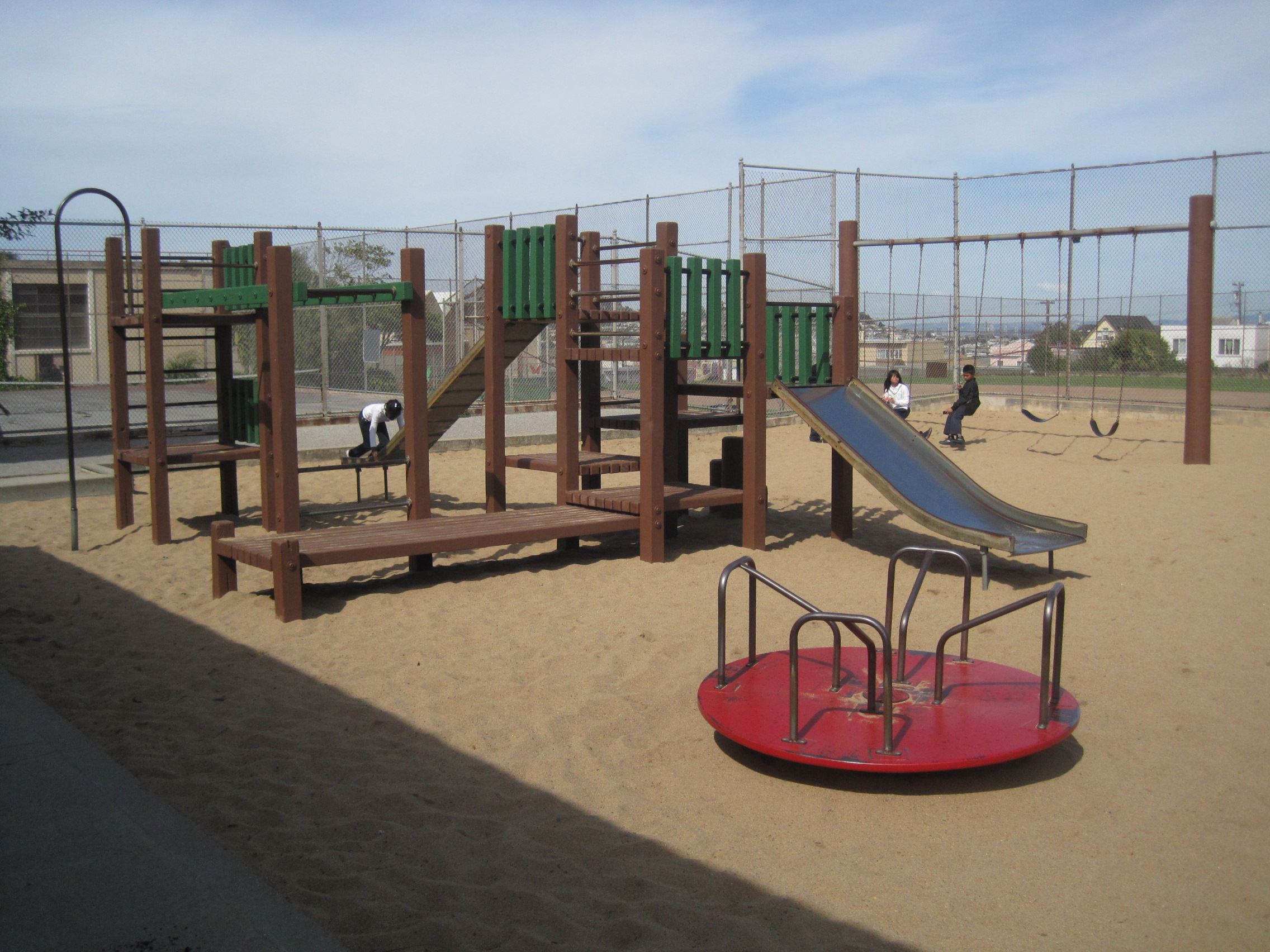 Alice Chalmers Playground Prior to Construction