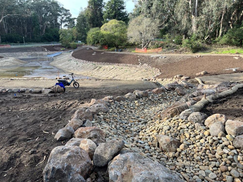 Middle Lake construction March 2024 (1)