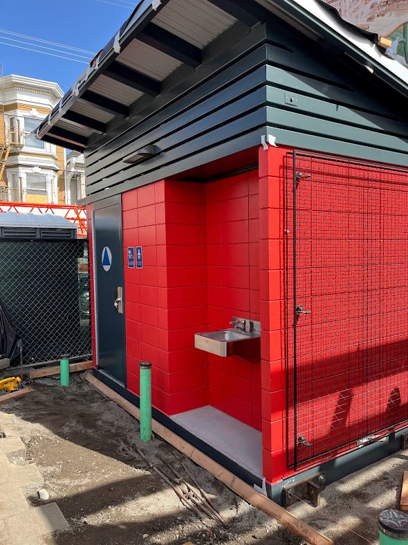 NVTS restroom installed March 2024