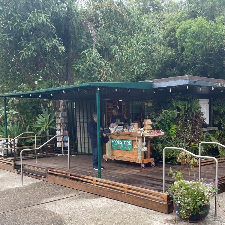 Golden Gate Park Botanical Garden Bookstore construction October 2024 front of bookstore
