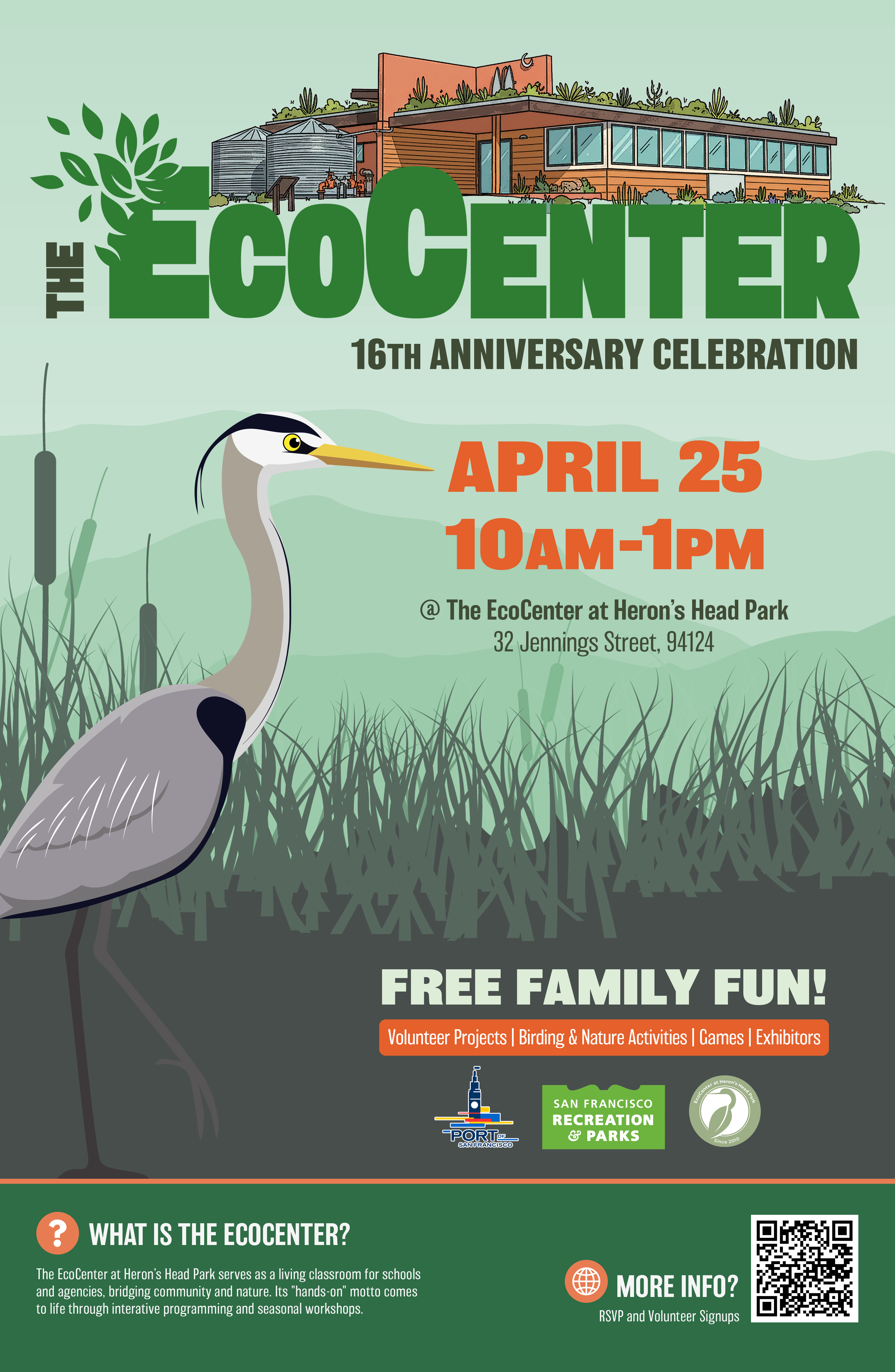 Ecocenter 16th Anniversary poster