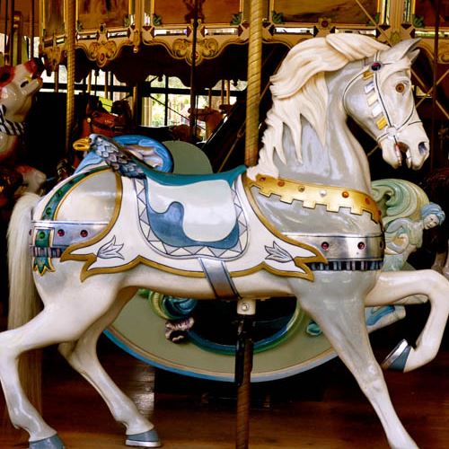Carousel horse